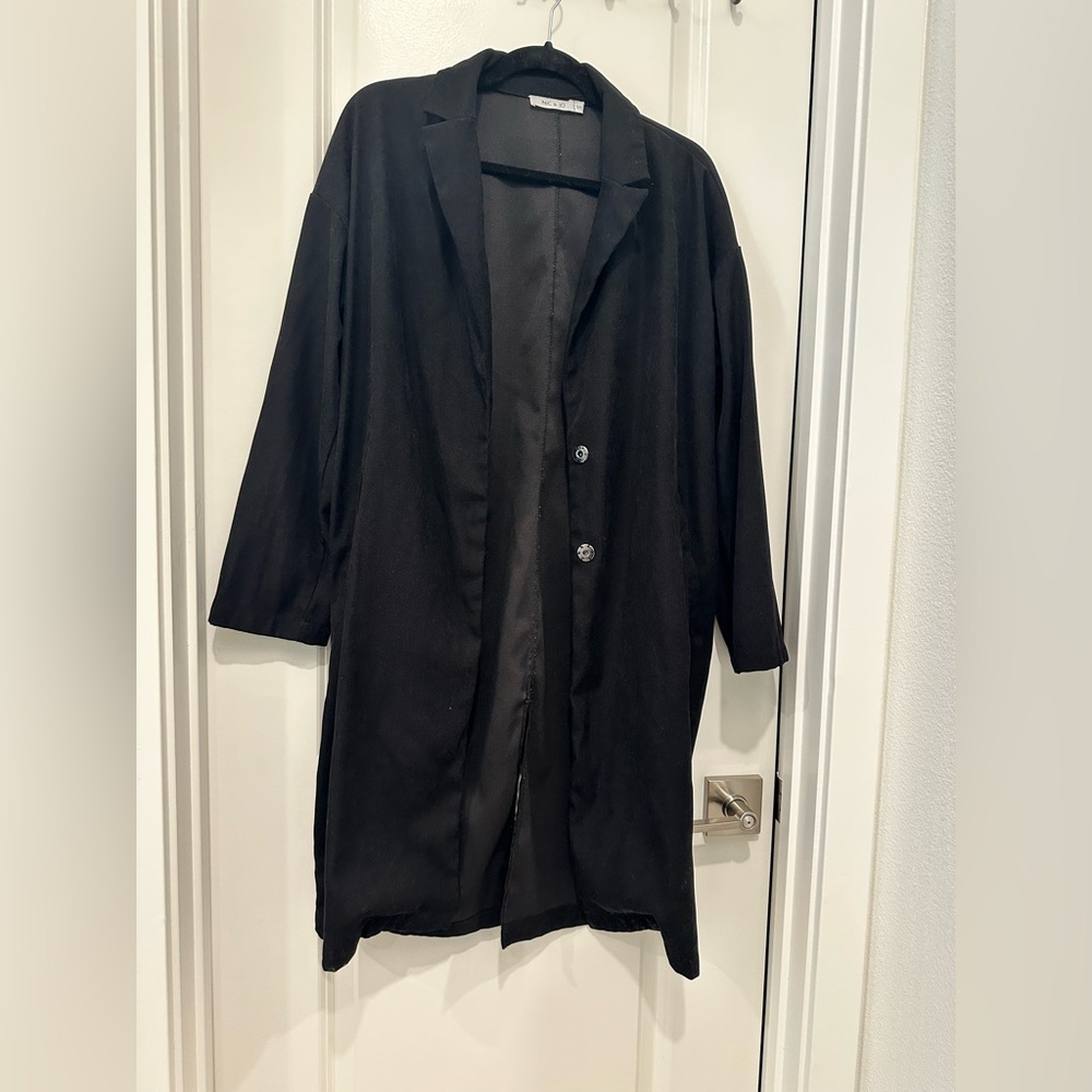 Oversized Black Jacket - image 1